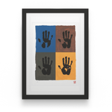 Four Right Hands - House Of Mandela Art