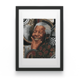 Loyiso Mkize - A Portrait of a Man IV - House Of Mandela Art