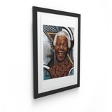 Loyiso Mkize - A Portrait of a Man V - House Of Mandela Art