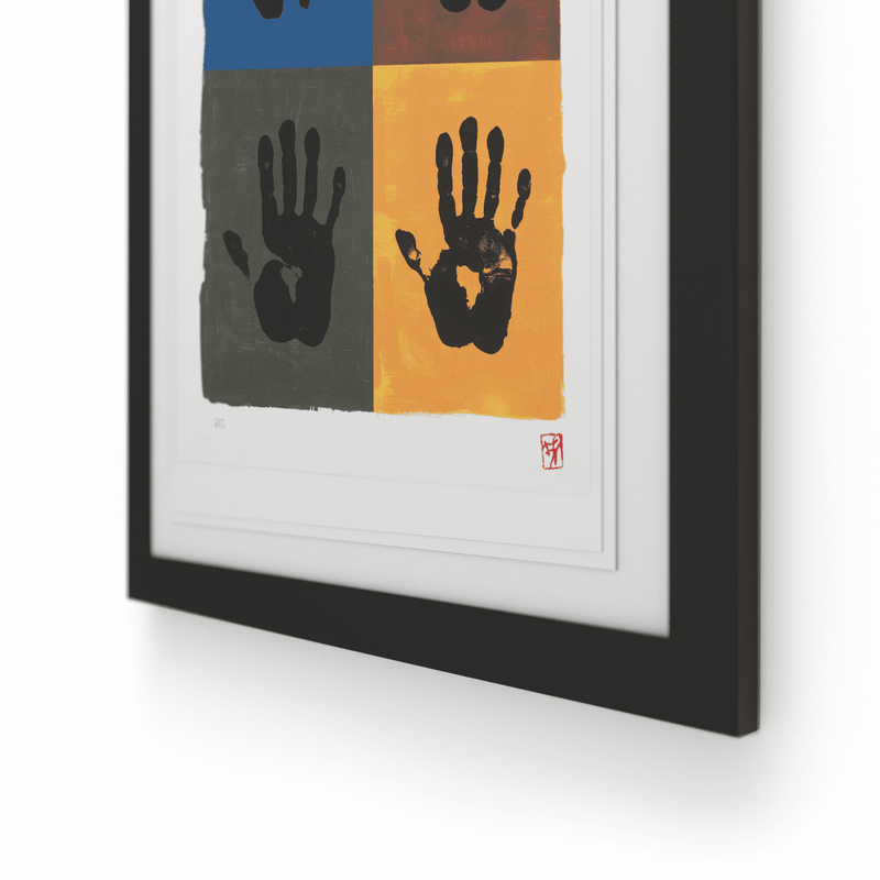 Four Right Hands - House Of Mandela Art
