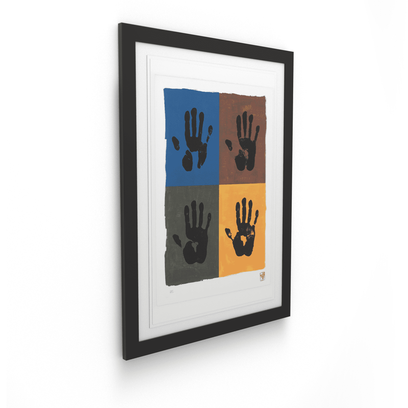 Four Right Hands - House Of Mandela Art