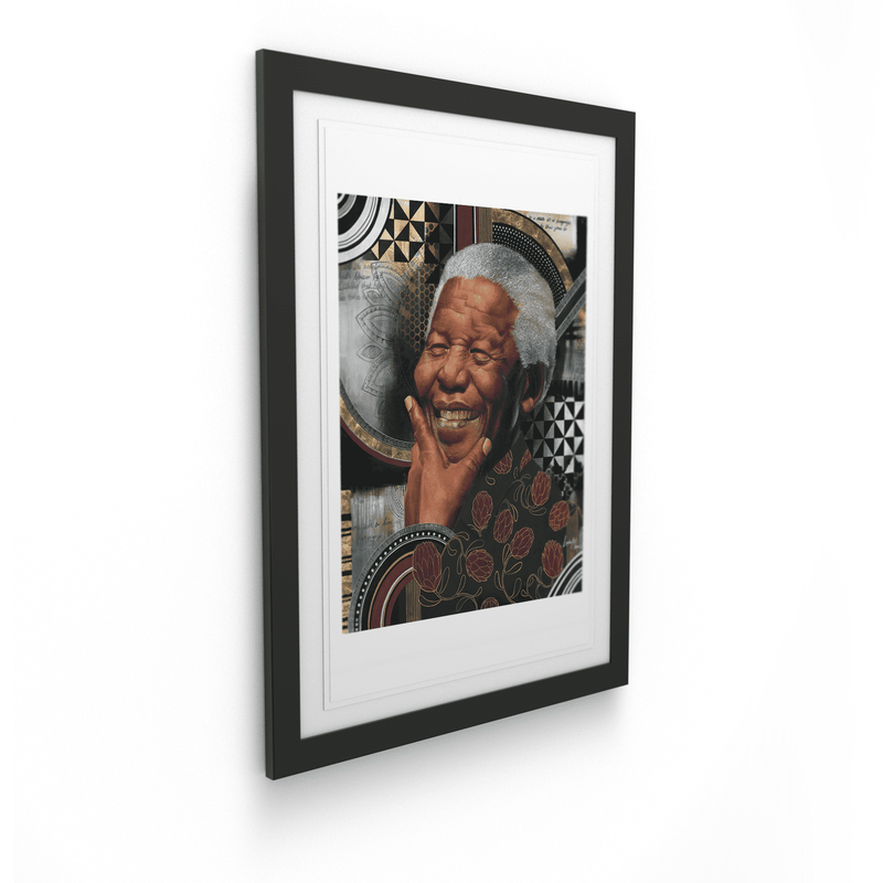 Loyiso Mkize - A Portrait of a Man IV - House Of Mandela Art
